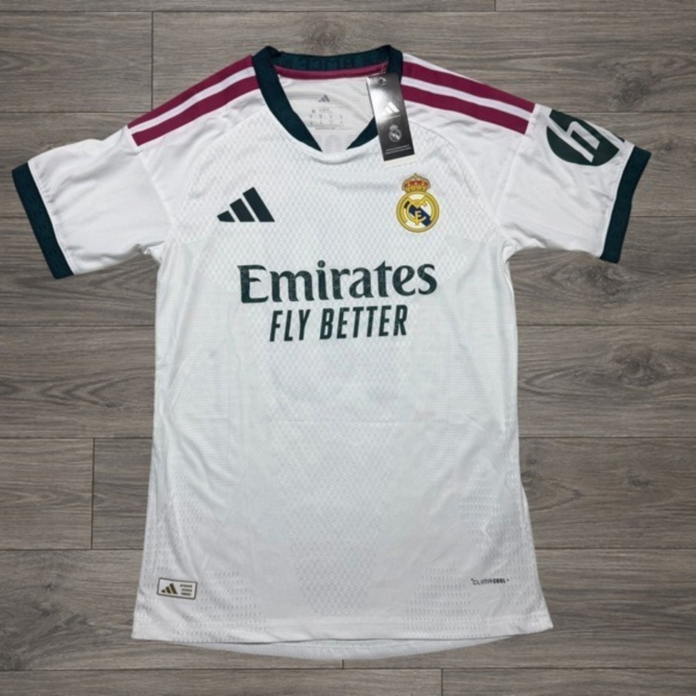 Adidas Real Madrid Mbappé 10 Home Jersey Size XL White Soccer Shirt NWT